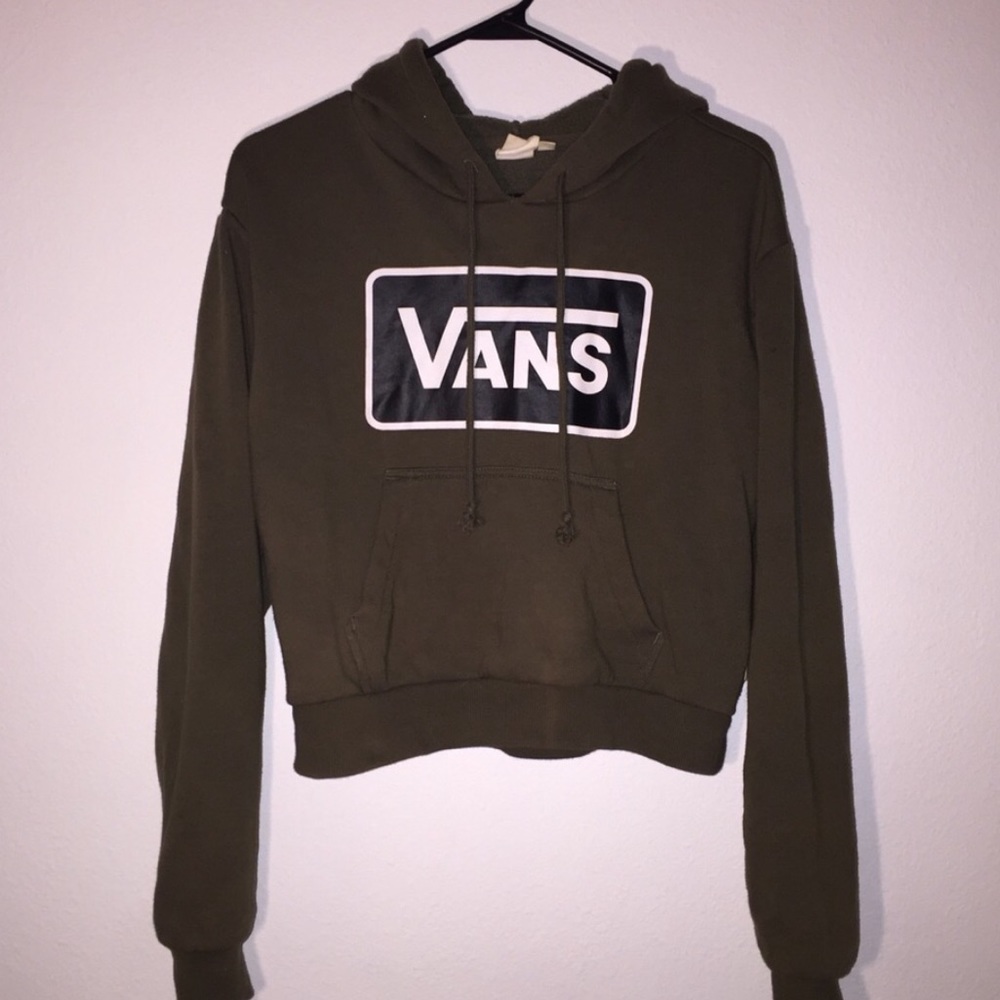 Vans cropped hoodie